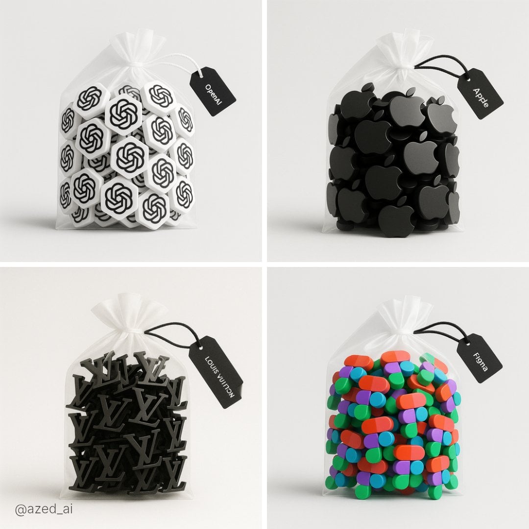 透明塑料袋装物体