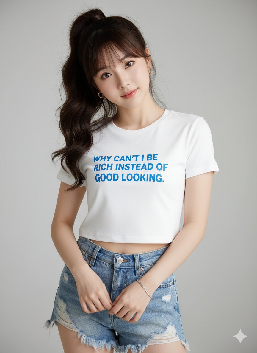 时尚自信少女肖像